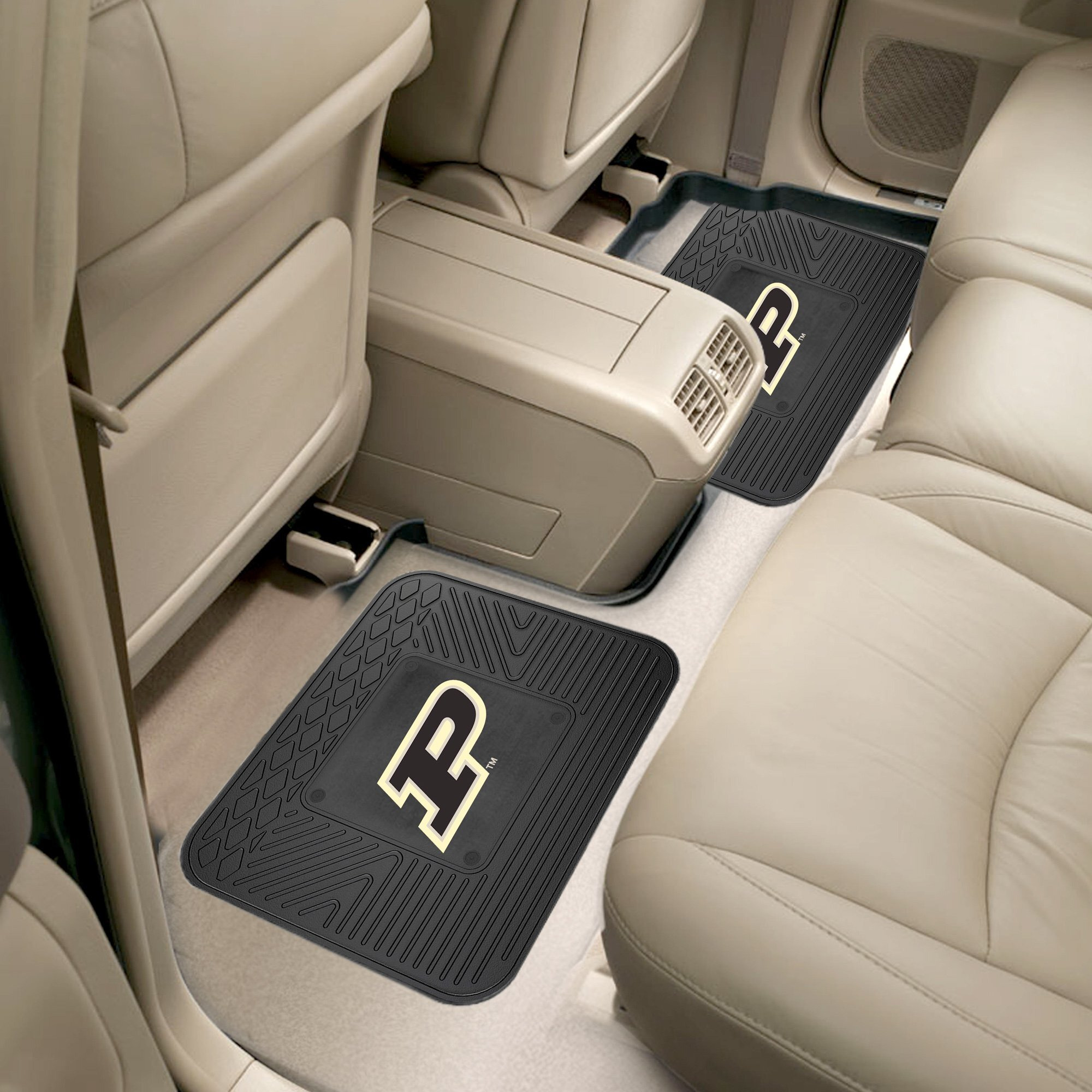 Purdue University Back Seat Car Mats - 2 Piece Set