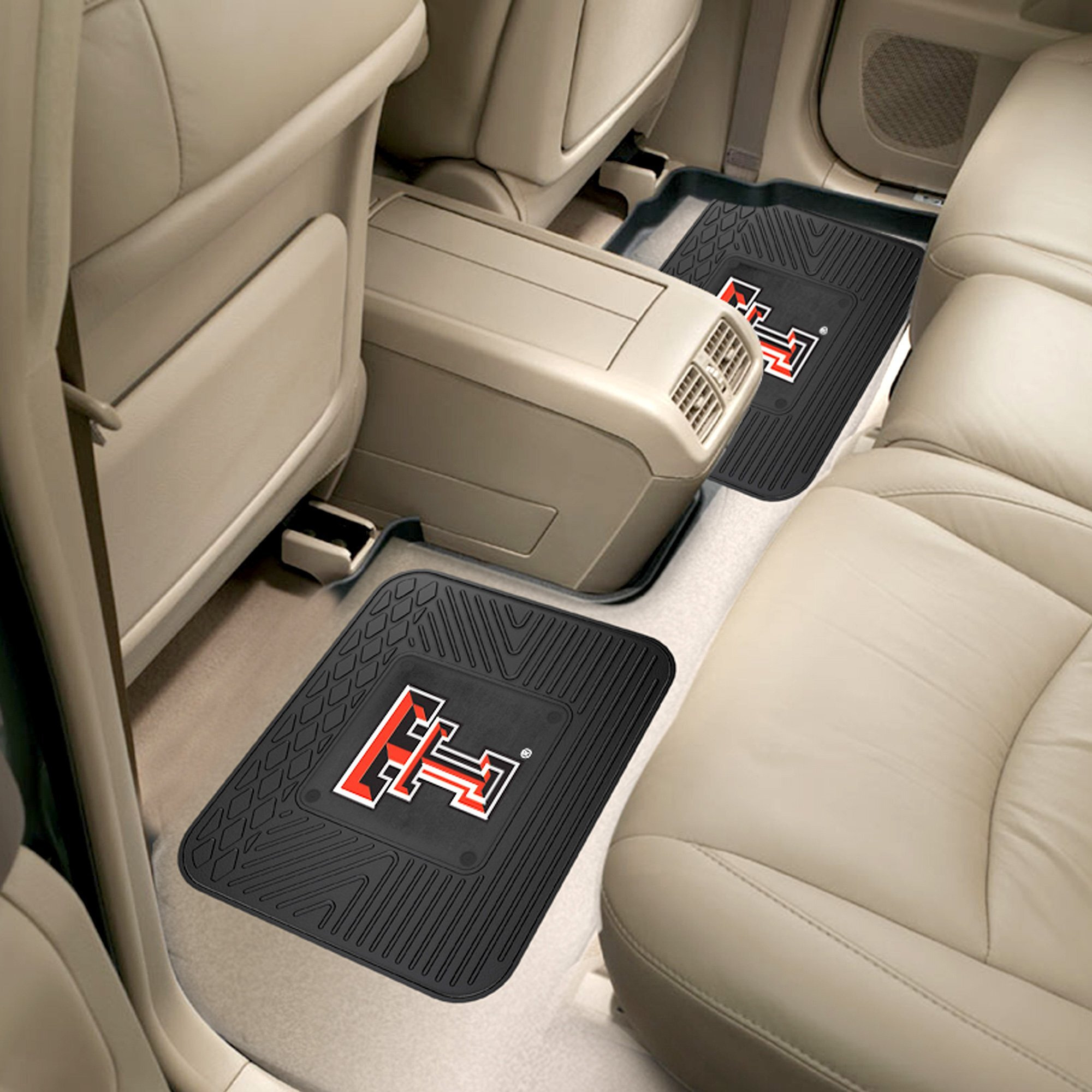 Texas Tech University Back Seat Car Mats - 2 Piece Set