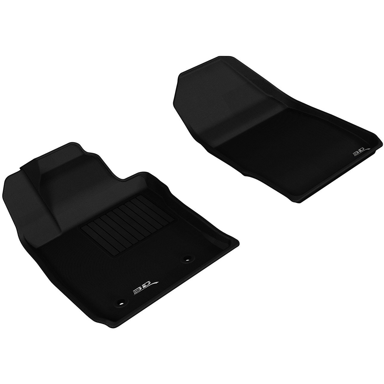 3D MAXpider 2011-2019 Ford Fiesta Kagu 1st Ro Floormat - Black (L1FR08011509)