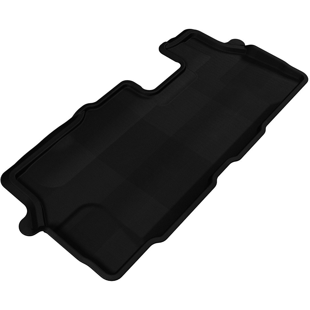 3D MAXpider Custom Fit Kagu Floor Mat (Black) for 2009-2015 Honda Pilot - 3RD Row