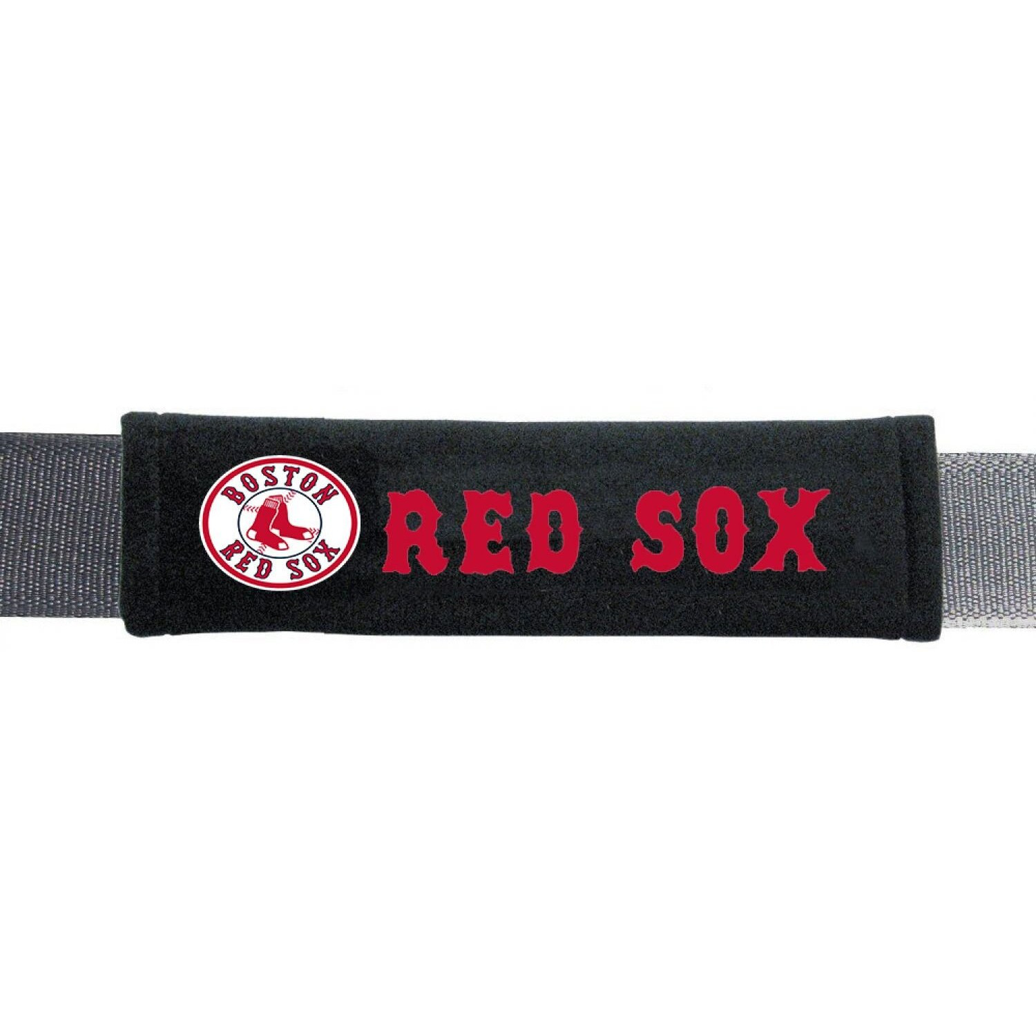 MLB Boston Red Sox Seat Belt Pad (Pack of 2), One Size, White