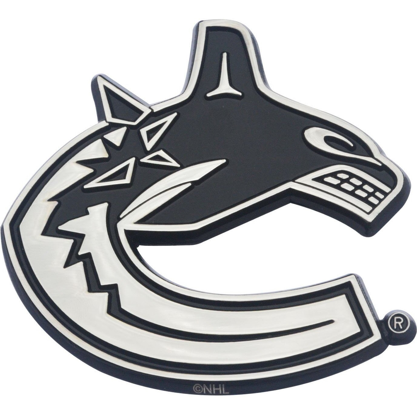 Fanmats NHL - Vancouver Canucks Chrome Metal Auto Emblem