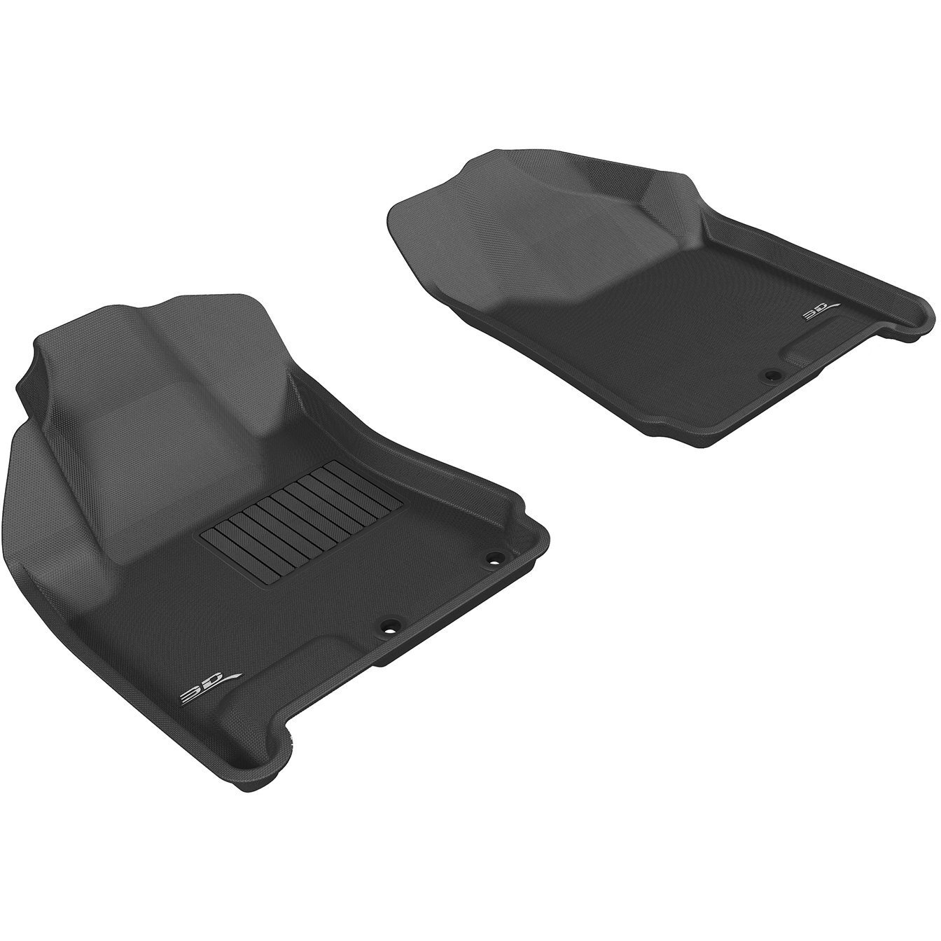 3D MAXpider 2010-2016 Cadillac SRX Kagu 1st Row Floormat - Black (L1CD00811509)