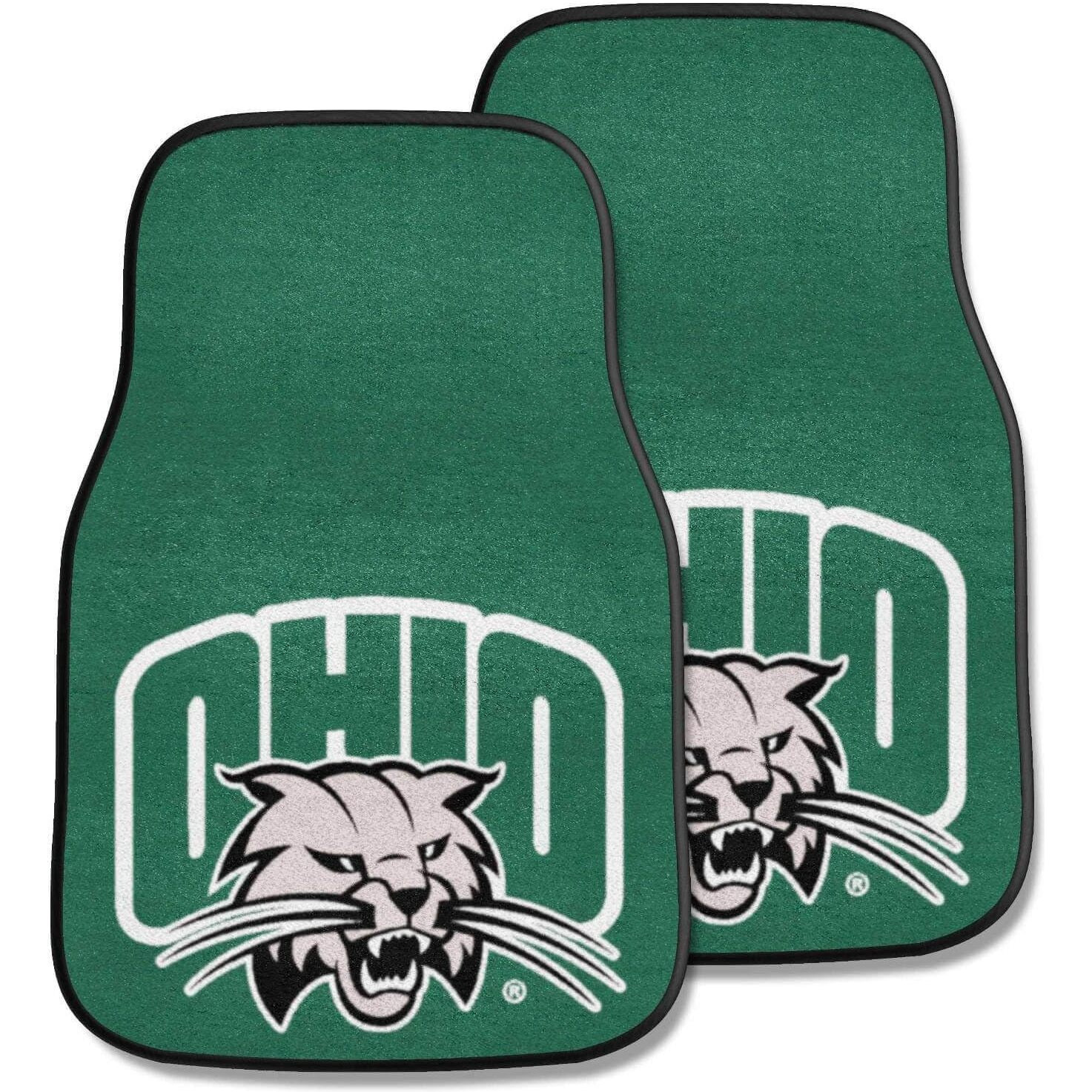 Ohio 2-piece Carpeted Car Mats 17 x27