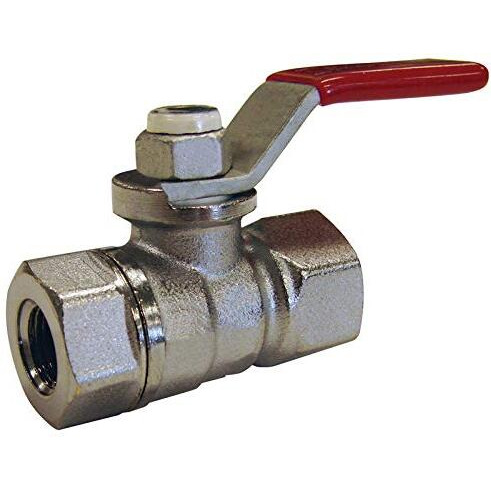 Mueller Ball Valve < 0.25 % Lead Threaded 1   Ips Chrome Quarter Turn Chrome Plated Bulk