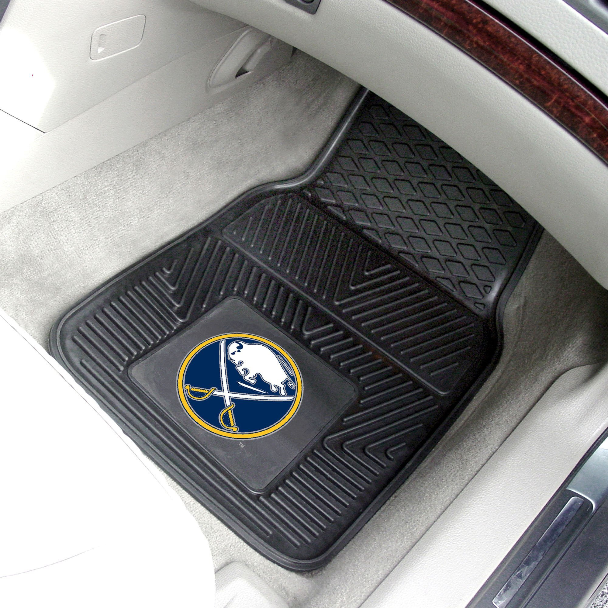 NHL - Buffalo Sabres Heavy Duty Car Mat Set - 2 Pieces