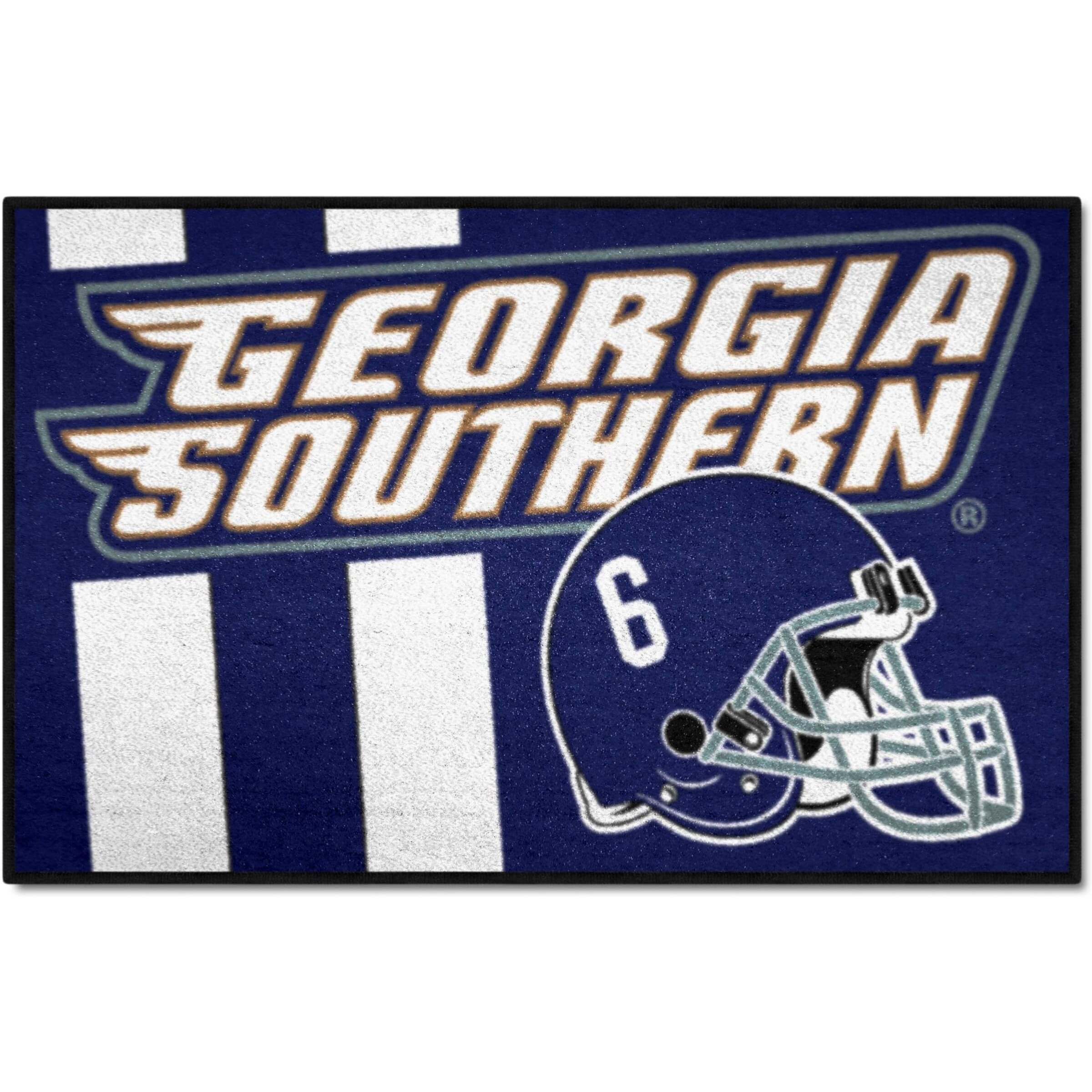 FANMATS 19624 Georgia Southern Eagles Starter Mat Accent Rug - 19in. x 30in. | Sports Fan Home Decor Rug and Tailgating Mat Uniform Design