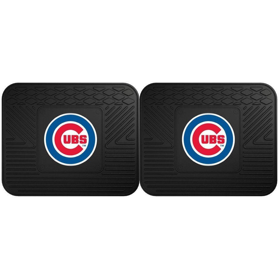 MLB - Chicago Cubs Back Seat Car Mats - 2 Piece Set