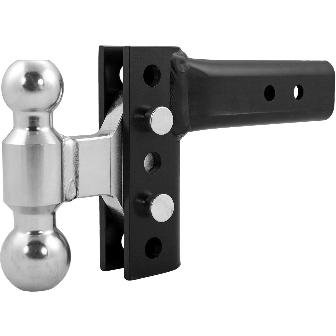 Andersen Hitches | EZ Adjust Hitch | 4  Drop/Rise, 2  x 2-5/16  Combo Ball, 2-1/2  Shank | Adjustable Heavy Duty Towing for Trucks Trailer | 10K/16K GTWR Weight Level | 3291