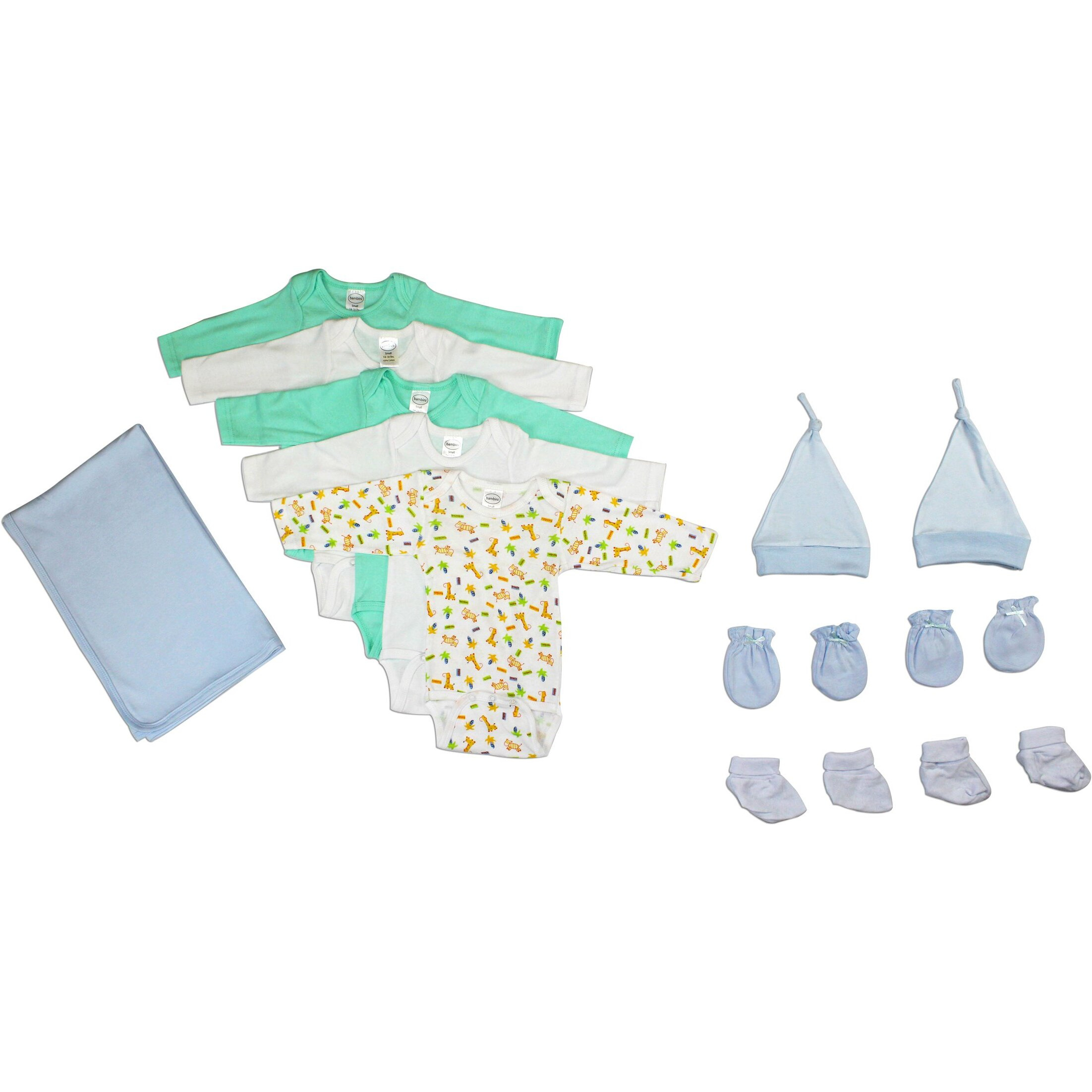 Bambini Newborn Baby Boys 12 Pc Layette Set