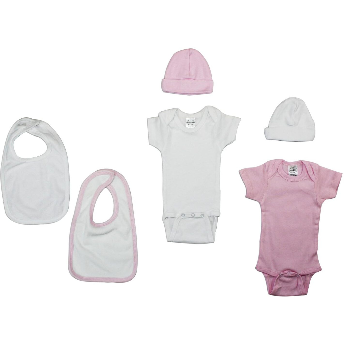 Girls' 6 Piece Layette Set