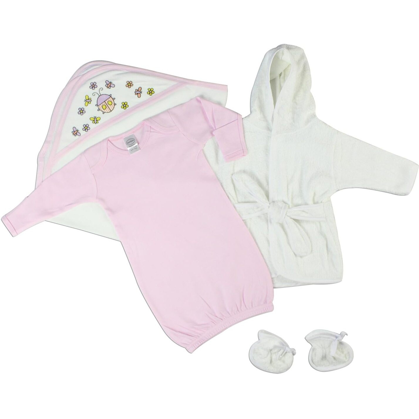 Bambini Girls 3 Piece Layette Set