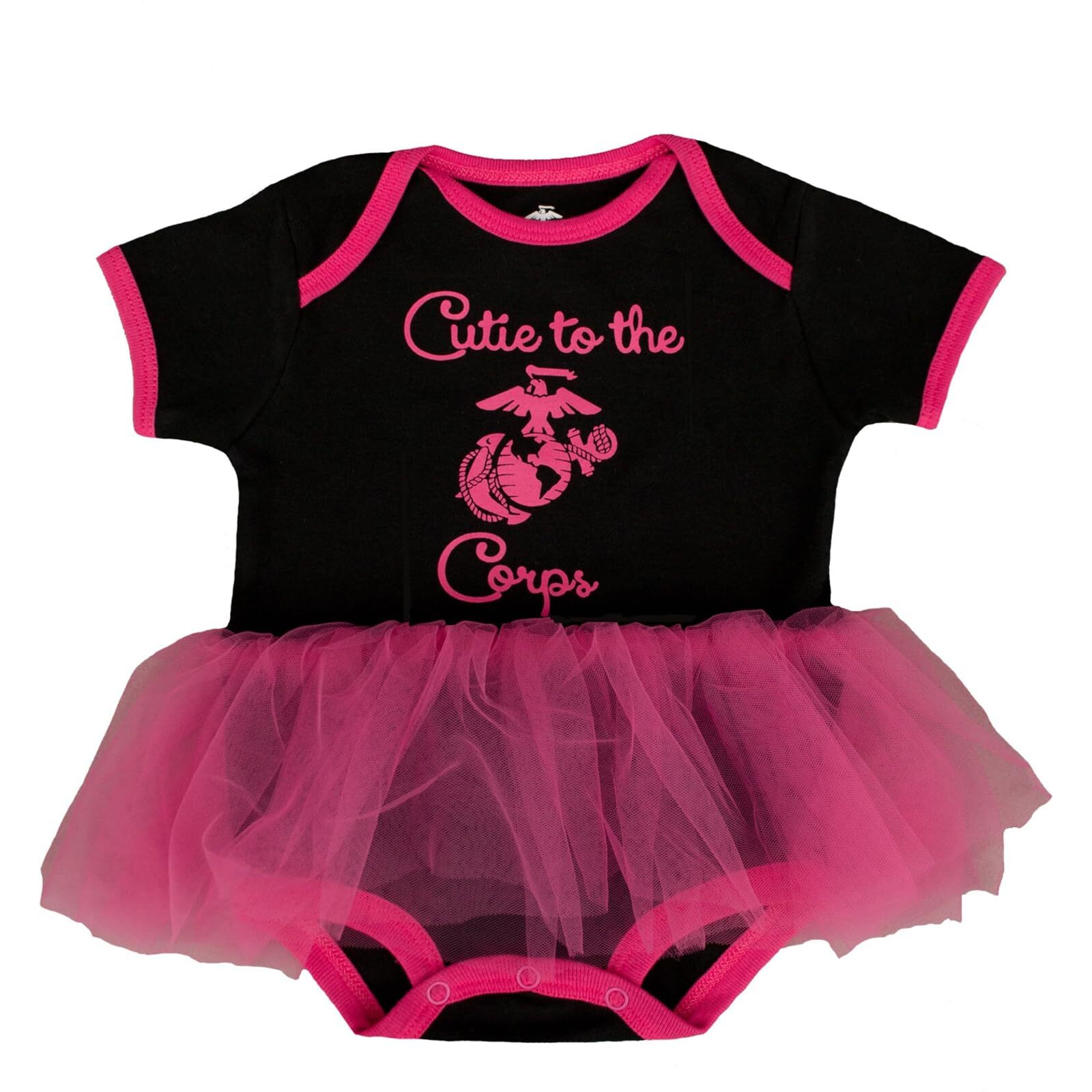 MARINE TUTU INFANT GIRLS BODY SUIT