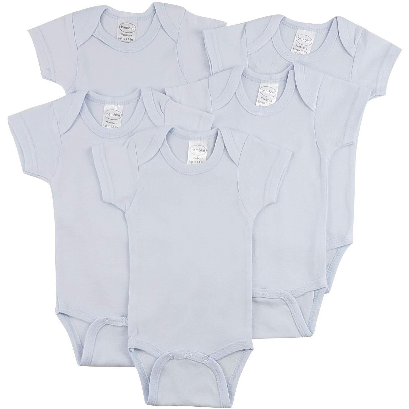 Bambini Short Sleeve One Piece 5 Pack