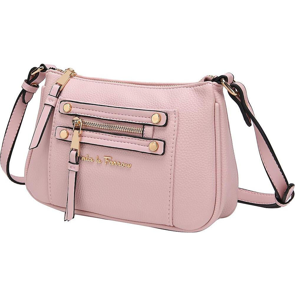 MKF Collection by Mia K. Farro Essie Crossbody (Pink)