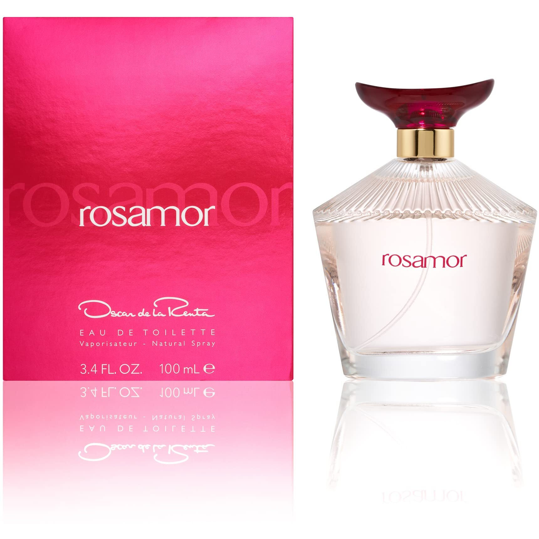 Oscar de la Renta Rosamor Eau de Toilette Perfume Spray for Women, 3.4 Fl. Oz.