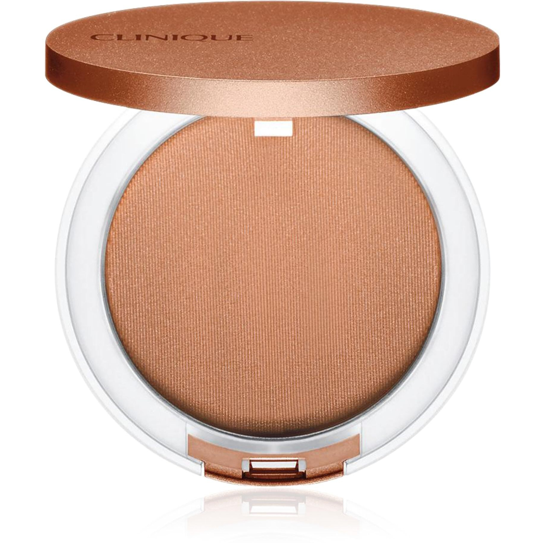 Clinique True Bronze Blendable Pressed Powder Bronzer | Sun-Kissed Glow + Natural Finish, Sunblushed, 0.33 Ounce