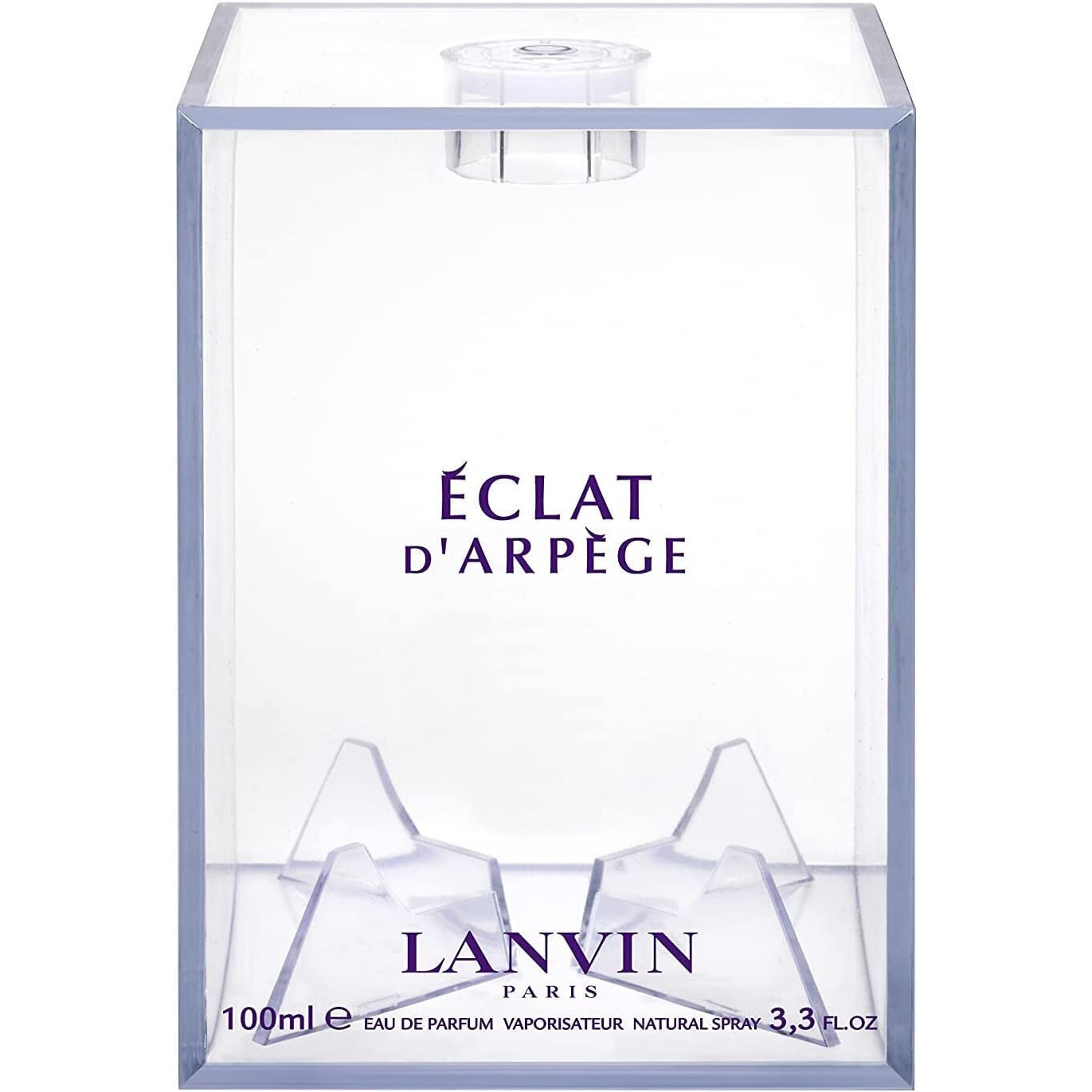 LANVIN Eclat d'Arpege Eau de Parfum - Long Lasting Fragrance ith notes of Lilac, Peach & Amber - Fruity & Floral - 3.3 fl. oz.