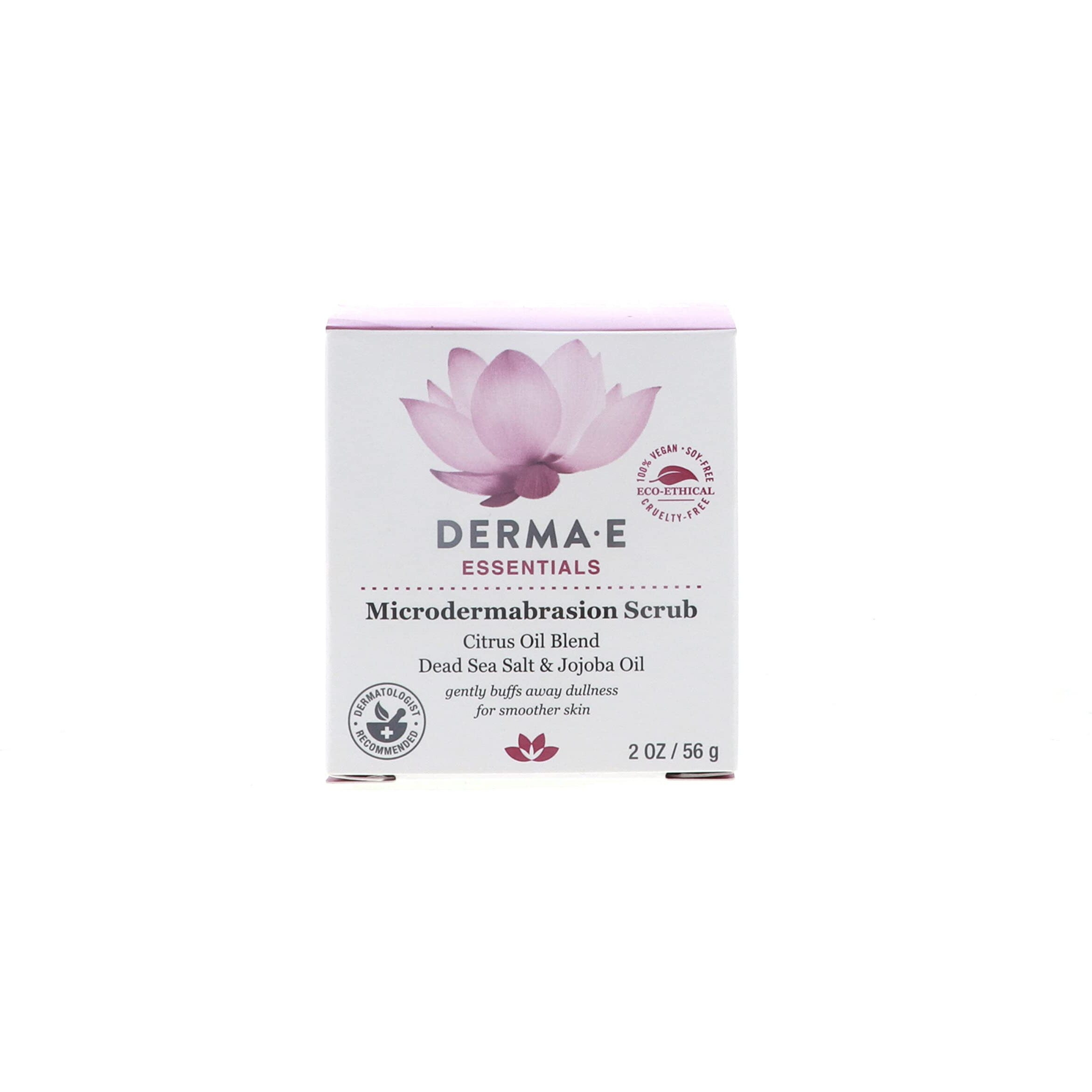 Derma E Microdermabrasion Scrub w/Dead Sea Salt, 2 oz (3 pack)