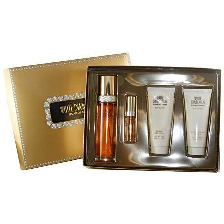 White Diamonds For Women By Elizabeth Taylor 4 Pc. Gift Set