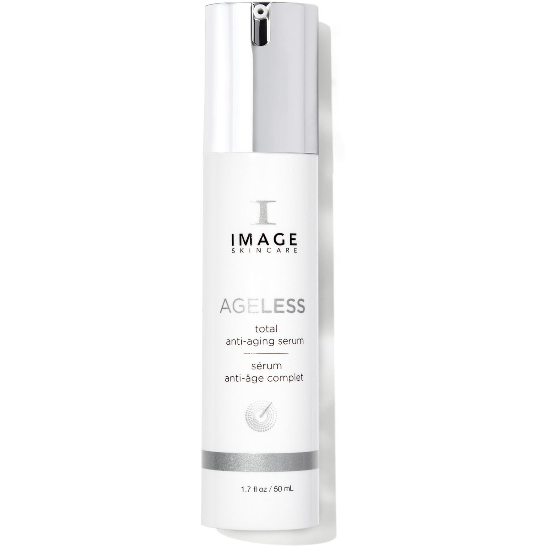 IMAGE Skincare, AGELESS Total Serum, AHA Anti-Aging Face Serum ith Peptides to Firm, Hydrate, Smooth Wrinkles and Even Tone, 1.7 fl oz