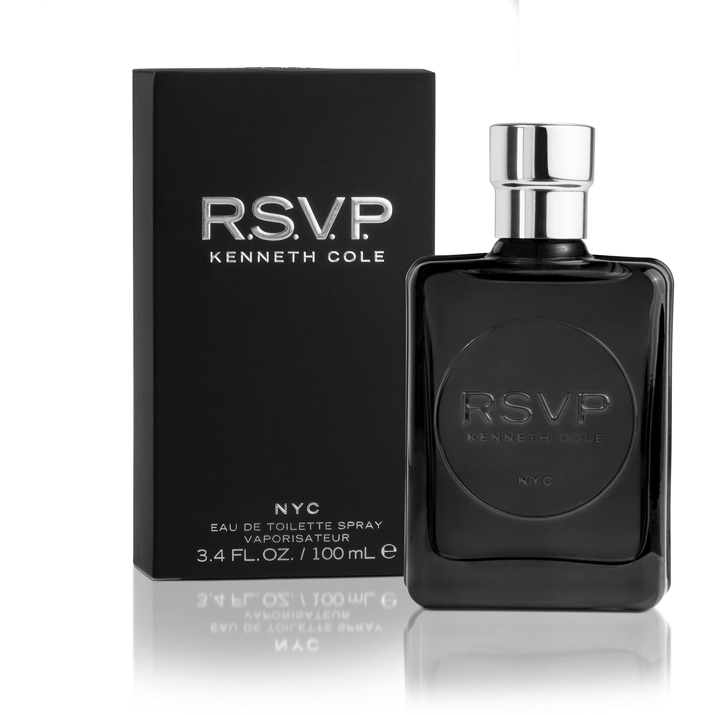 Kenneth Cole RSVP Eau De Toilette Spray for Men, 3.4 Fl oz