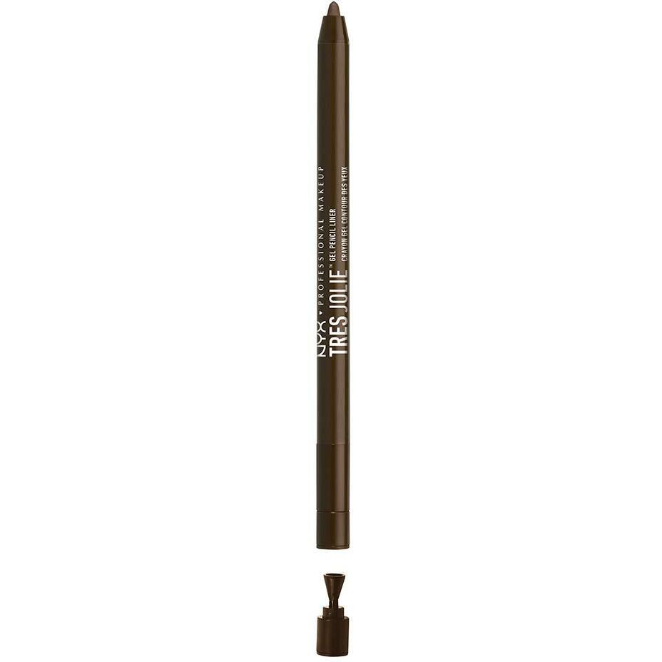 NYX PROFESSIONAL MAKEUP Tres Jolie Gel Pencil Liner, Brown