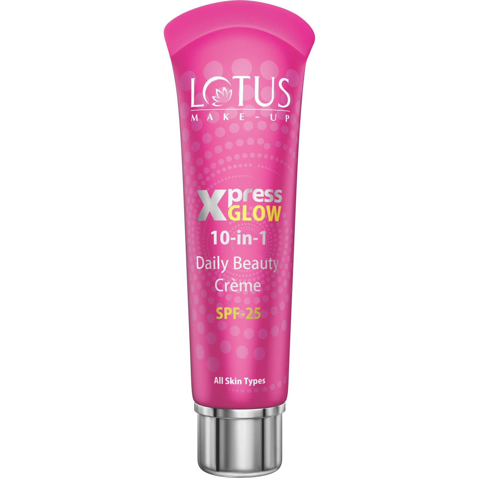 Lotus Herbals Xpress Glow 10 in 1 Daily Beauty Creme Royal Pearl, 30g