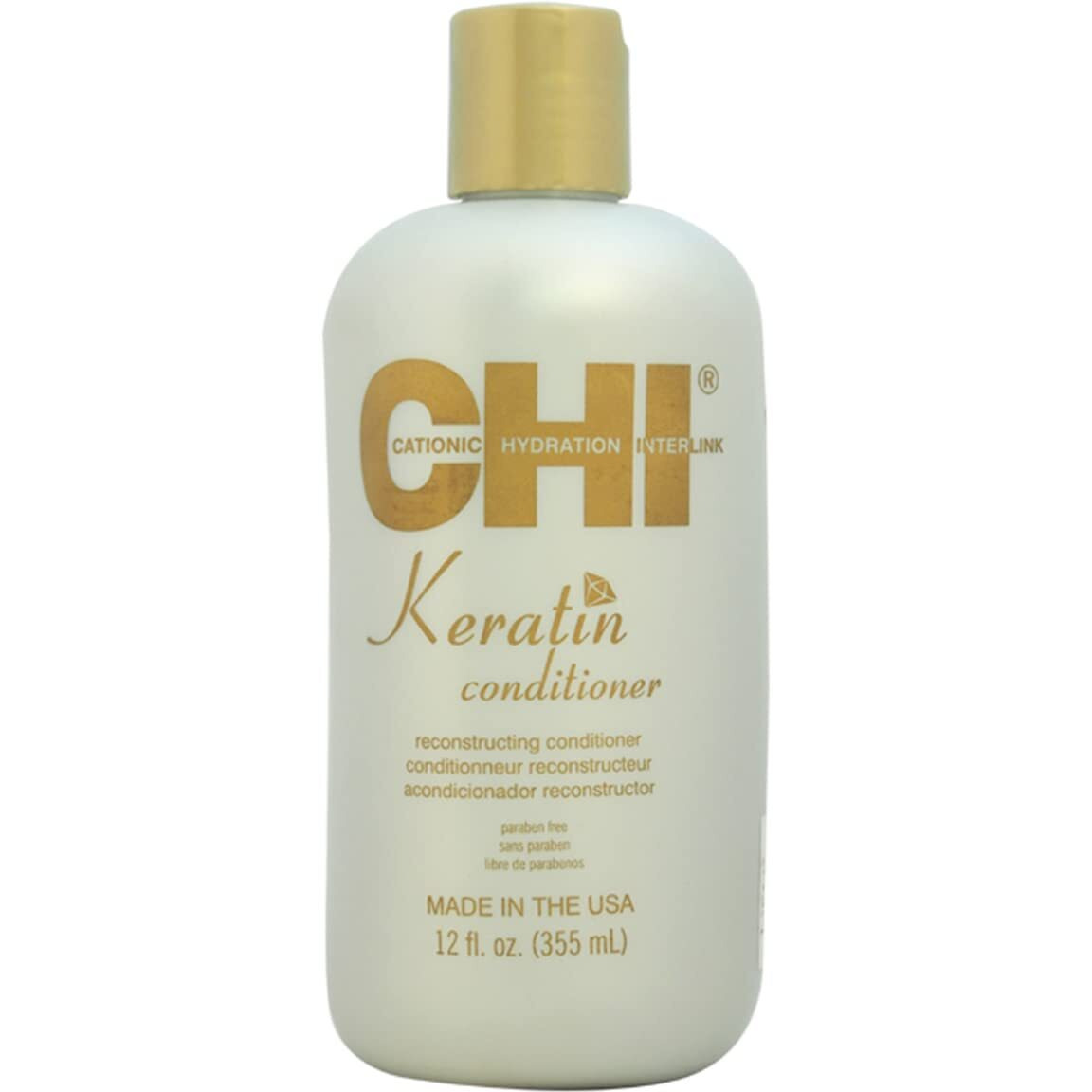 CHI Keratin Conditioner, 12 oz (Pack of 2)