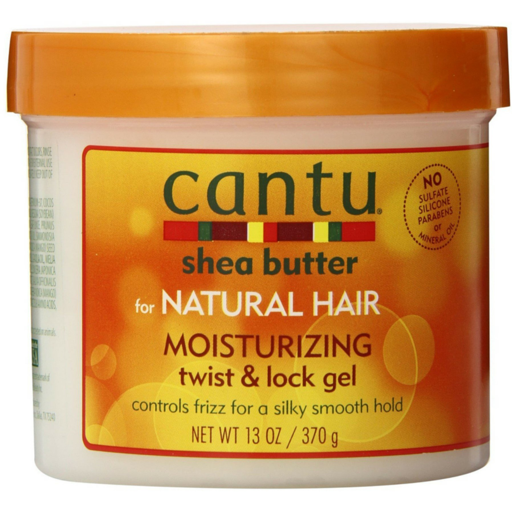 Cantu Shea Butter For Natural Hair Moisturizing Twist & Lock Gel, 13 ounce (Pack of 9)