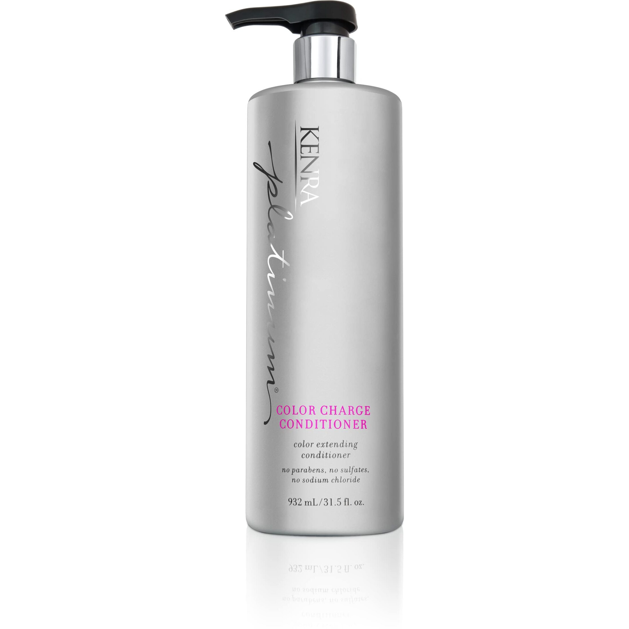 Kenra Platinum Color Charge Conditioner | Color Extending | Recharges Hair Color Up To 50 Washes | Lighteight Moisturizer | Maximum Color Retention | All Hair Types & Colors | 31.5 fl. Oz