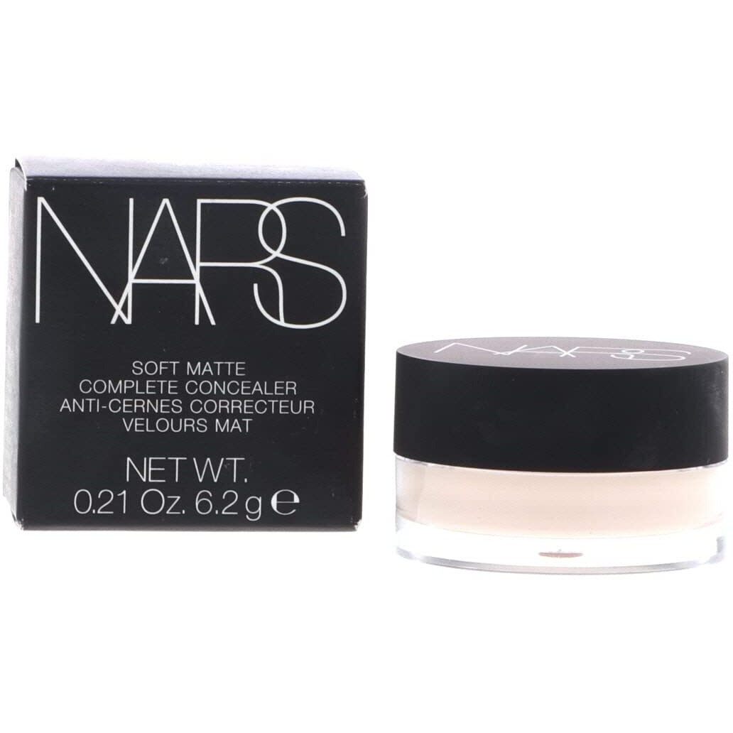 NARS Soft Matte Complete Concealer Chantilly - for fair skin ith neutral undertones, Natural, 0.21 Ounce (Pack of 1), C-NA-062-03