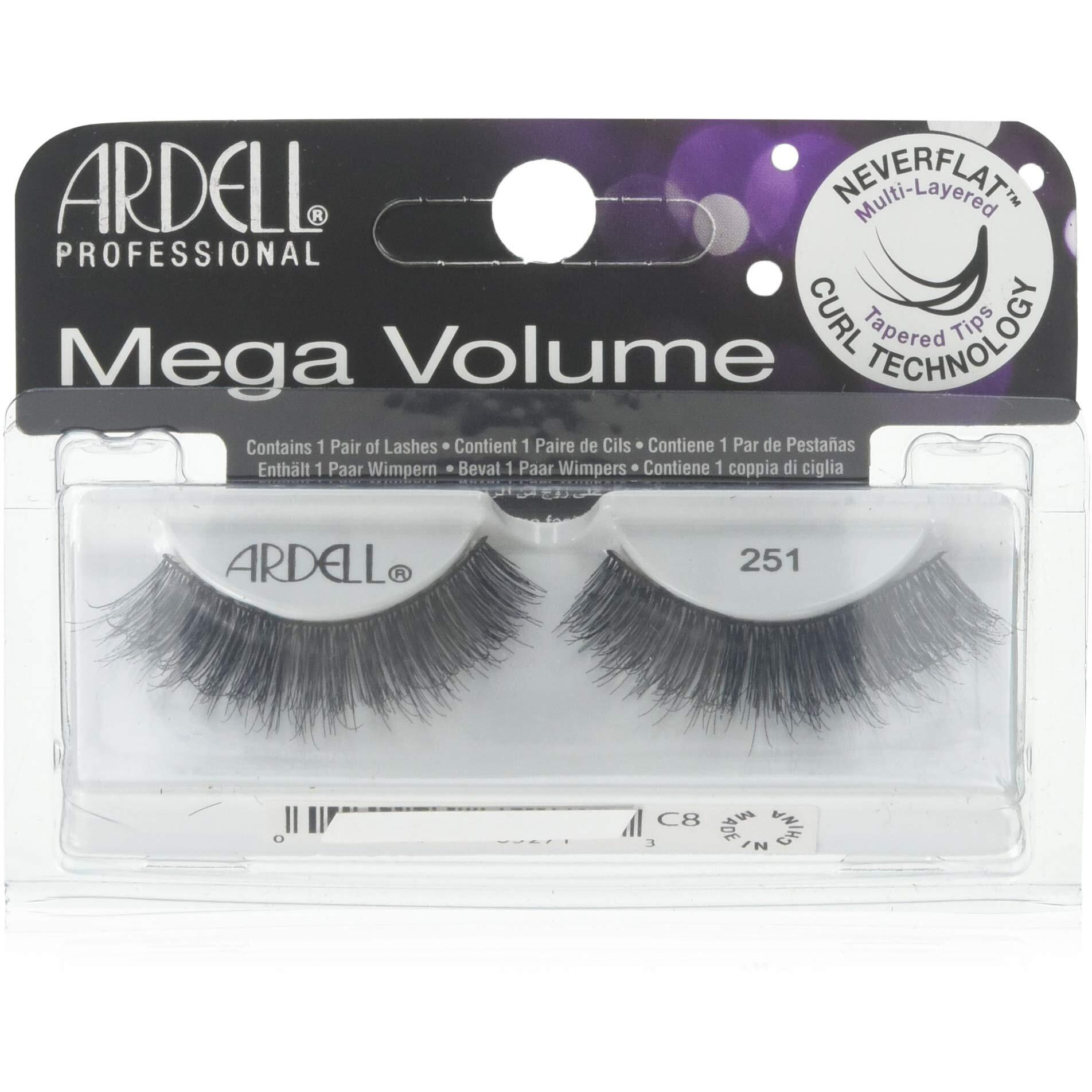 Ardell Mega Volume 251 Black Lashes (2 Pack)