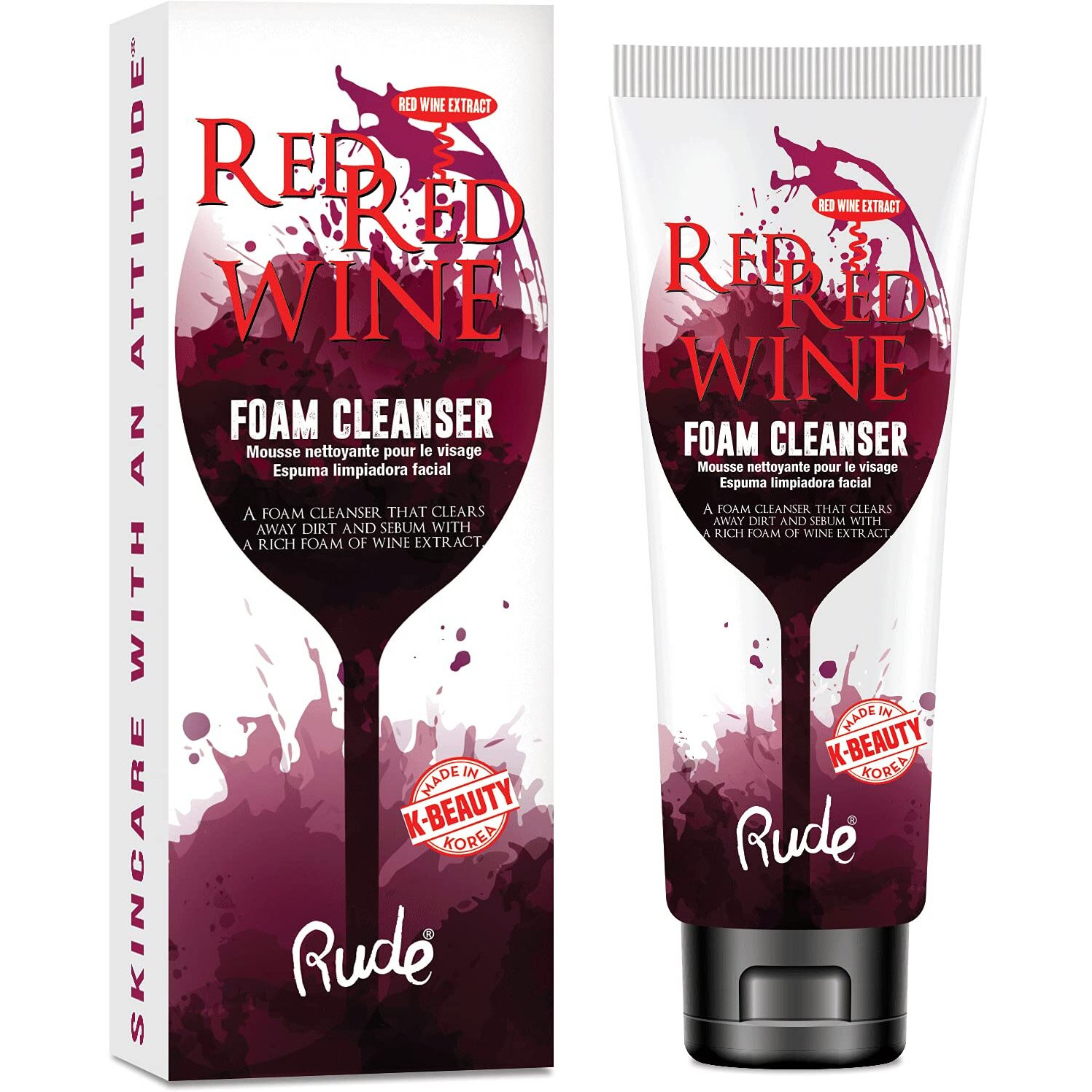 Rude - Red Red Wine - Wine Therapy Set