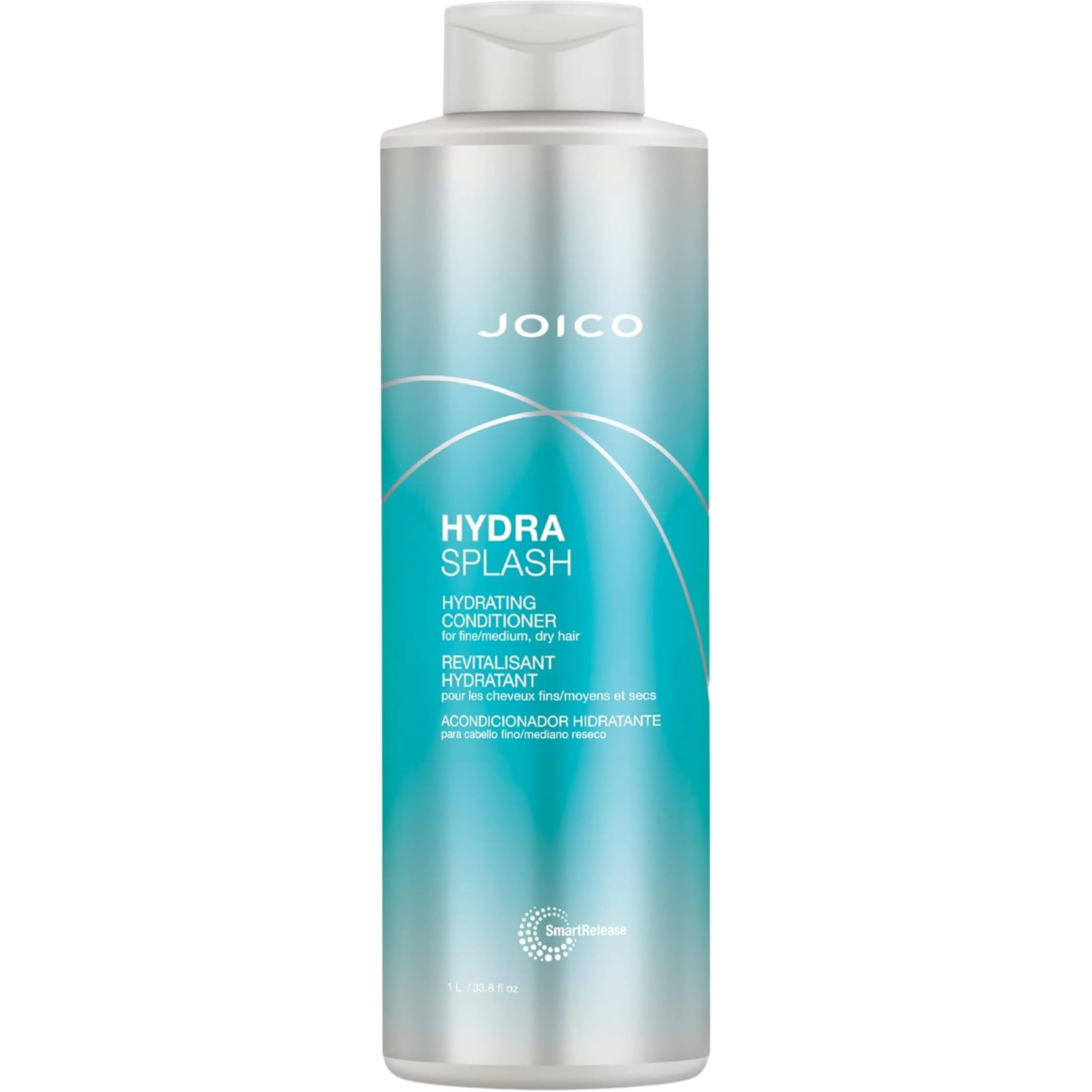 Joico HydraSplash Hydrating Conditioner | For Fine, Medium, Dry Hair | Replenish Moisture | Add Hydration & Softness | With Sea Kelp & Coconut Water | 33.8 Fl Oz