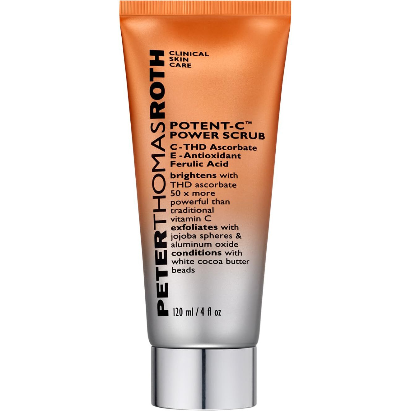 Peter Thomas Roth | Potent-C Power Scrub | Brightening Facial Scrub With Vitamin C, Face Exfoliating Scrub, 4 fl. oz.