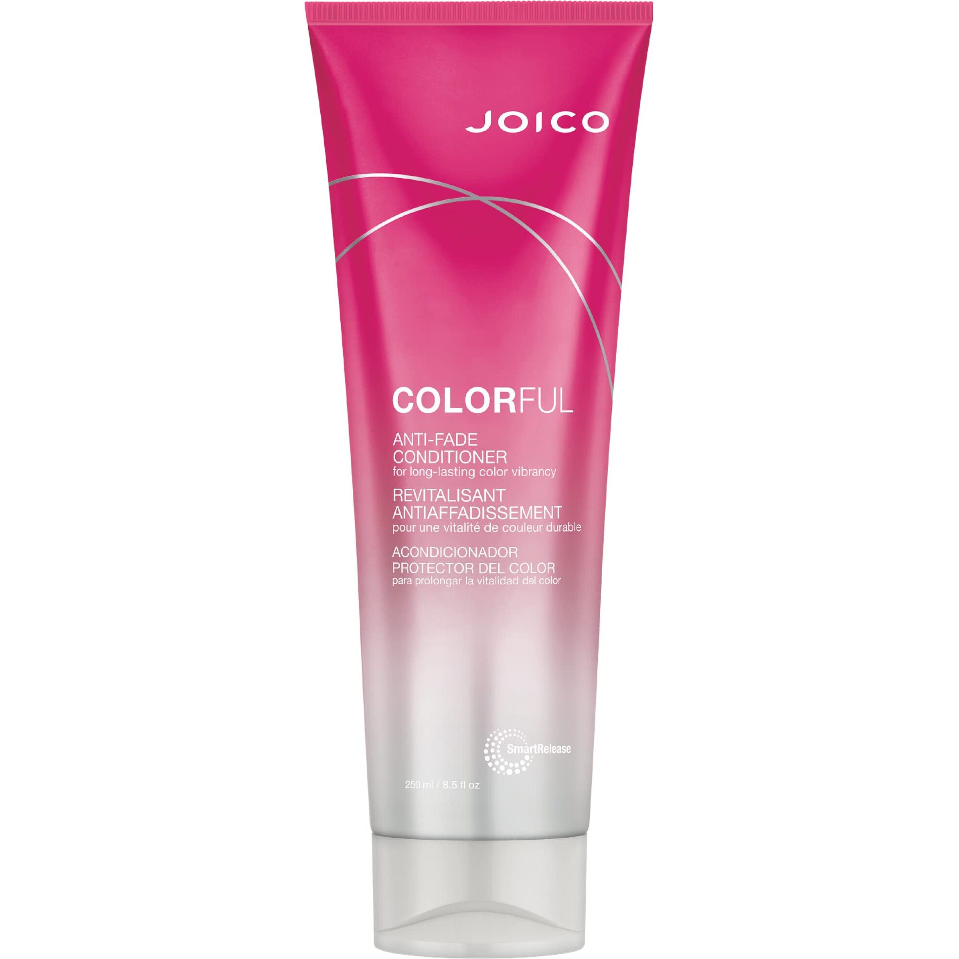 Joico Colorful Anti-Fade Conditioner | For Color-Treated Hair | Preserve Hair Color & Vibrancy | Boost Shine & Reduce Breakage | Sulfate Free | With Camellia Oil & Pomegranate Extract | 8.5 Fl Oz