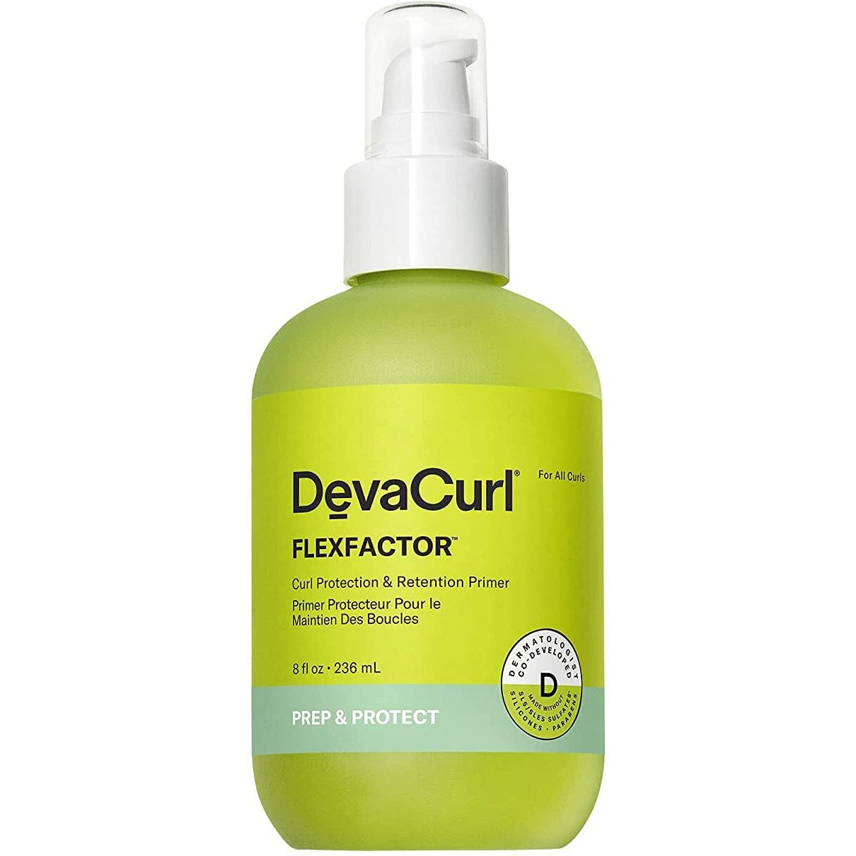 DevaCurl FlexFactor Curl Protection & Retention Primer, Cozy Getaay, 8 fl. oz.