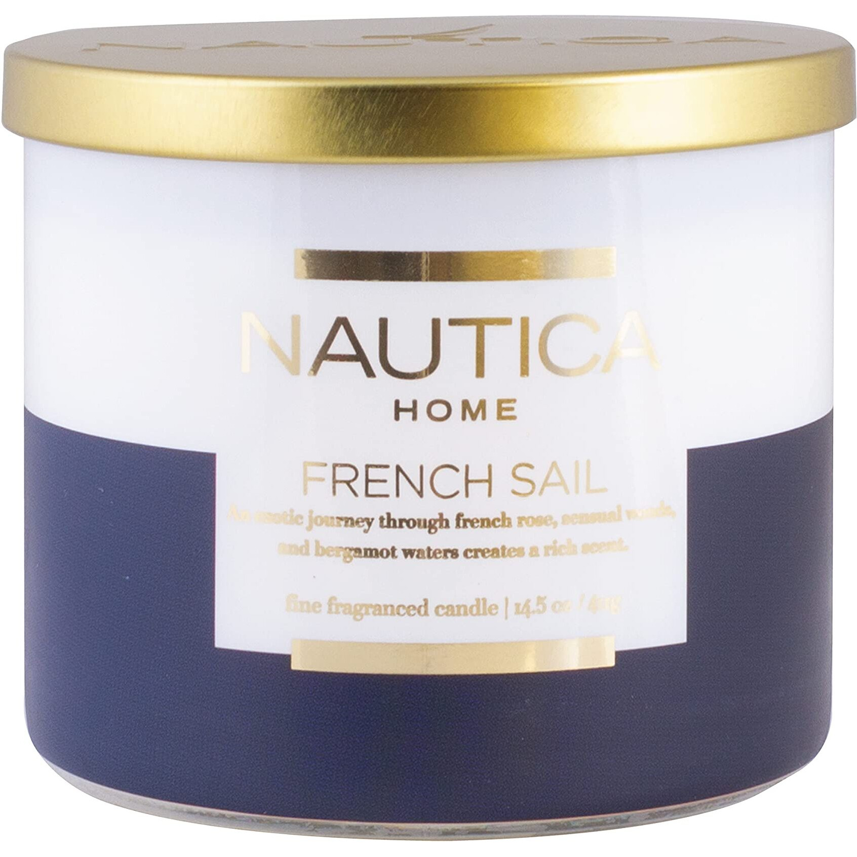 Nautica Candle Scented Candles, French Sail Soy Candle