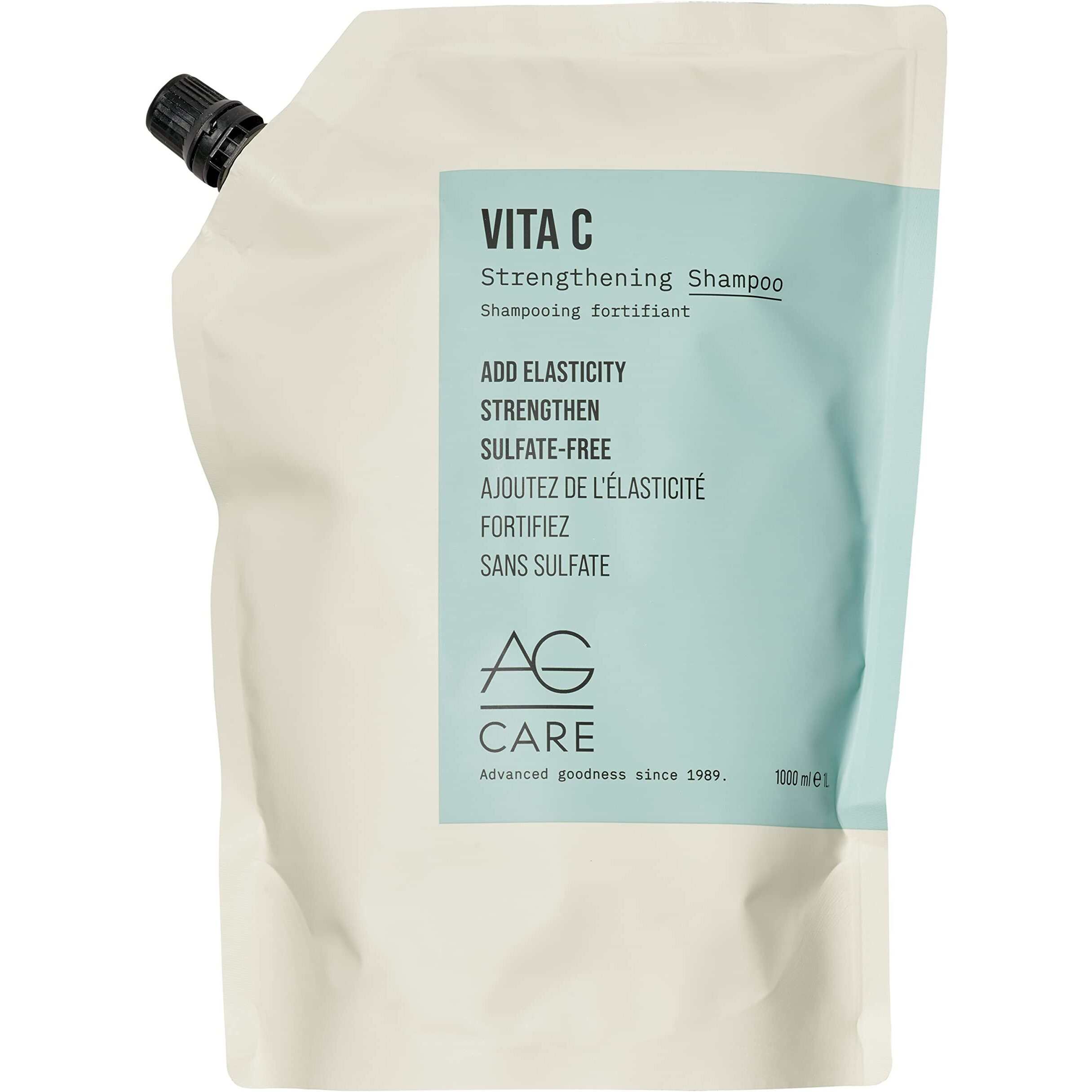 AG Care Vita C Vitamin C Sulfate-Free Strengthening Shampoo, 33.8 Fl Oz