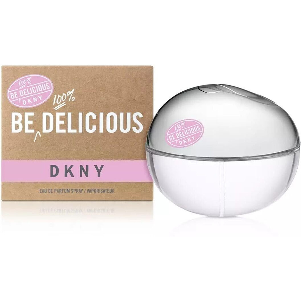 DKNY Be 100% Delicious Eau de Parfum Perfume Spray For Women, 3.4 Fl. Oz.