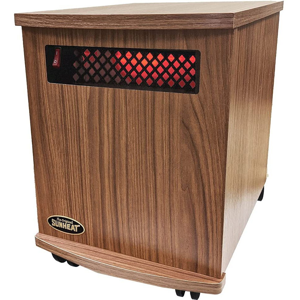 Sunheat Infrared Heater - American Walnut