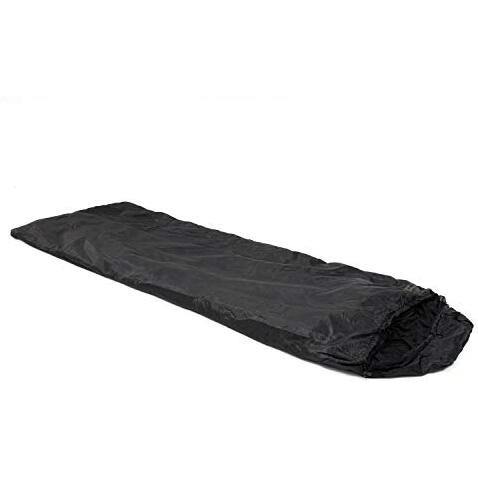 Snugpak Jungle Bag - Tropical Sleeping Bag with Mosquito Net, Right Hand Zip, Black