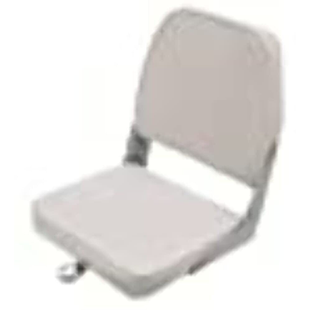 Attwood Low-Back, Grey, Boat Seats (2) 98395GY-UPH