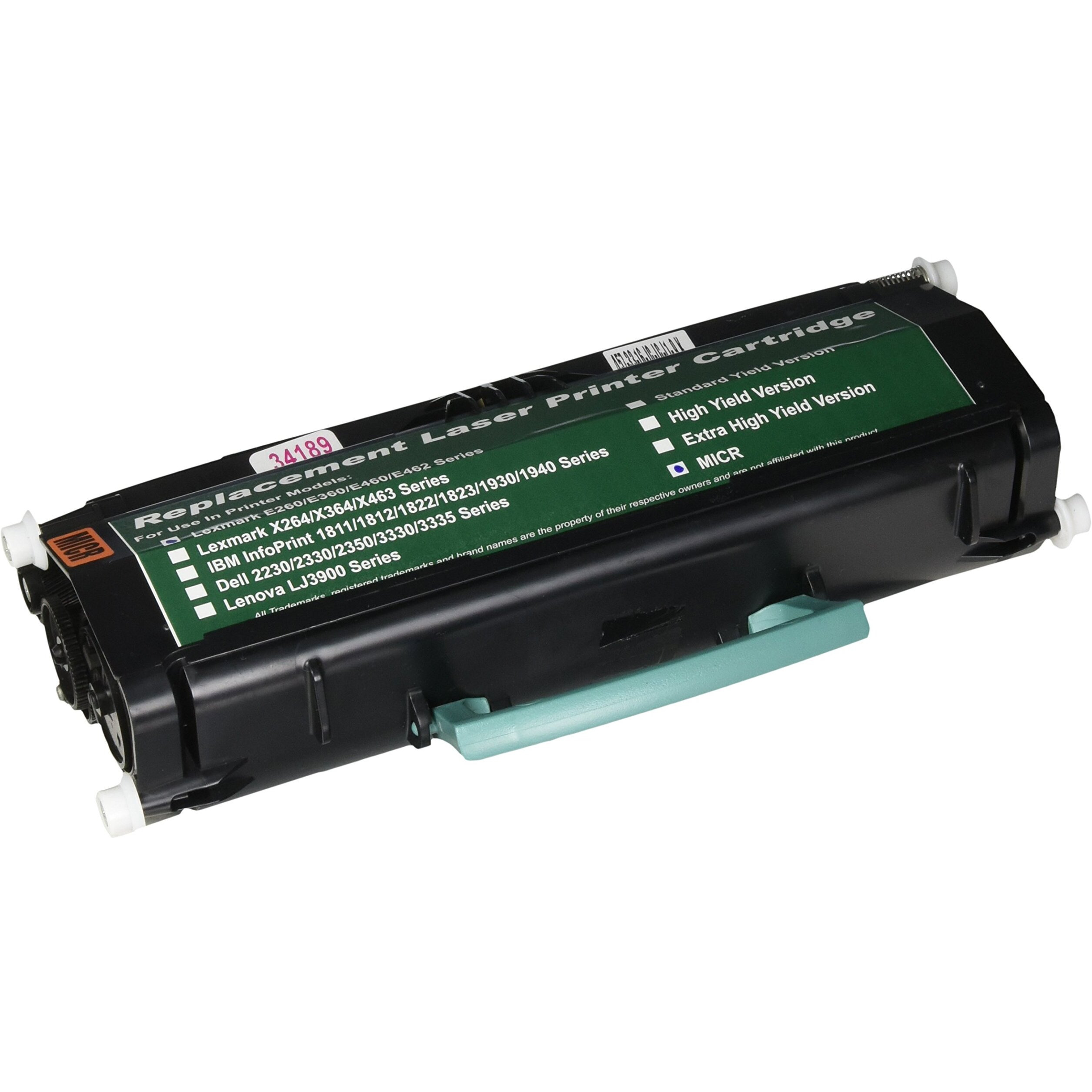 PCI Brand Remanufactured Toner Cartridge Replacement for Lexmark E360H21A Scan Capable MICR Toner Cartridge 9K Yield