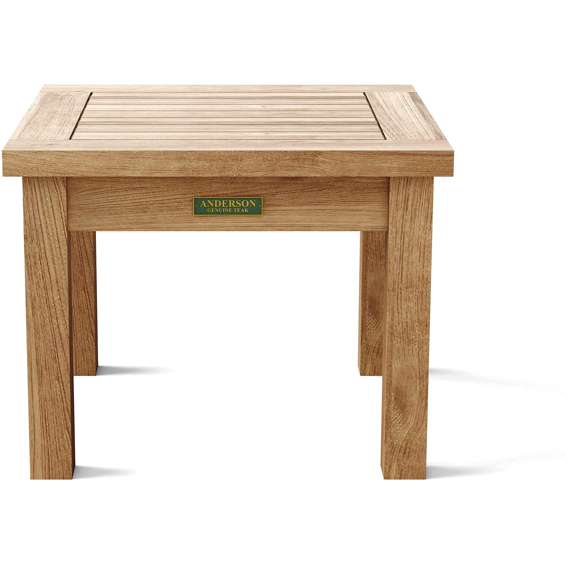 Anderson Teak Bahama 20  Square Table, Mini