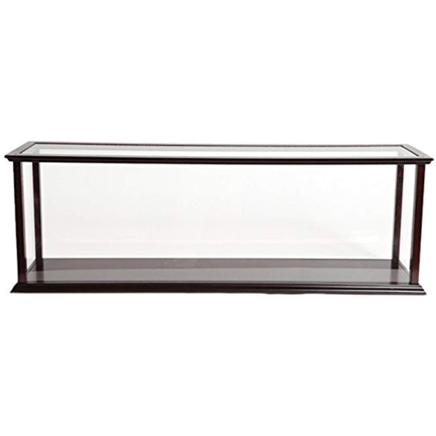 Old Modern Handicrafts Display Case for Cruise Liner -with Plexiglass Panels - Maximum Inside Dimension of 35.5 L x 7.12 W x 13.5 H inches