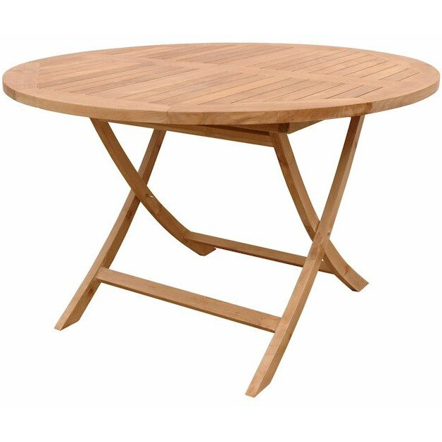 Anderson Teak TBF-047R Bahama Round Folding Table, 47