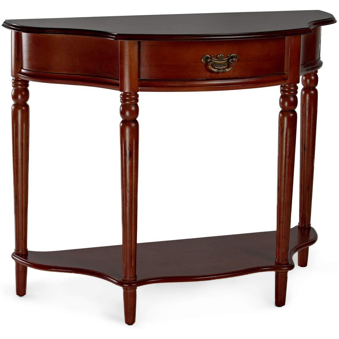 All Things Cedar HR328 Console Display Table, Cherry