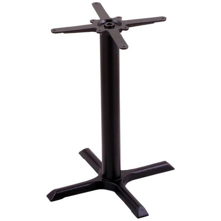 Holland Bar Stool Co. 211-22 Table Base, Black Wrinkle